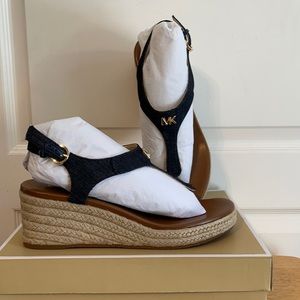 NWT Michael Kors Laney Espadrille Sandal 9.5 M